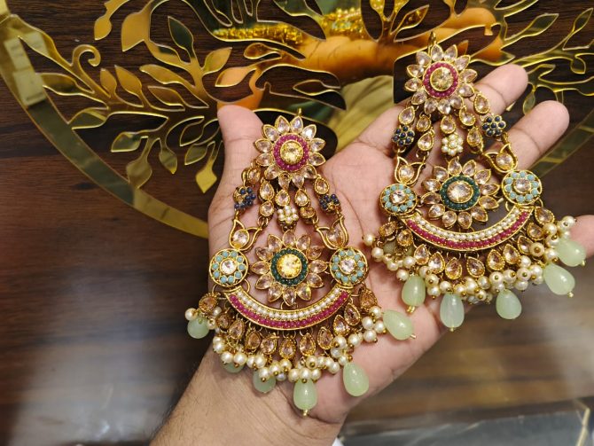 Ethenic Fancy Jewelry Set -- SJ-06 - Image 2