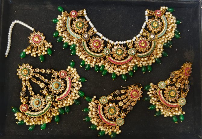 Ethenic Fancy Jewelry Set -- SJ-06