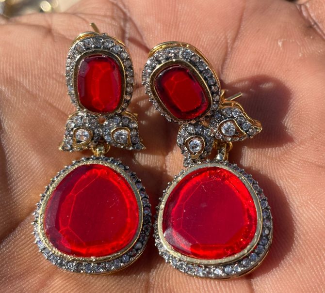 Ethnic Stone Earring --  SJ-11