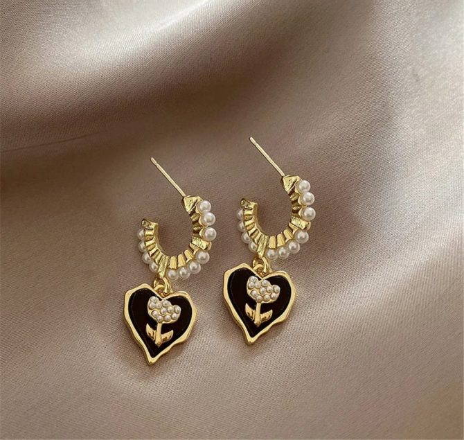 Heart Bali Earring -- SA-18