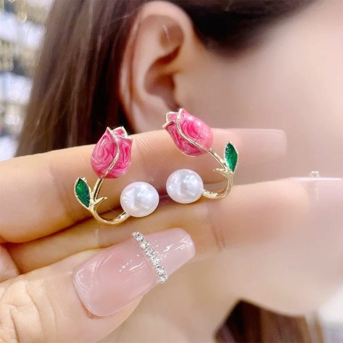 Decent Flower Earring -- SA-21