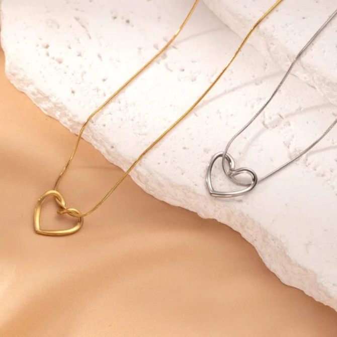 Trendy Heart Pendant -- FT-02