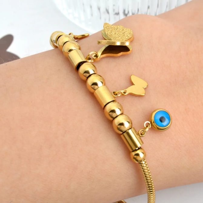 Elegant Butterfly Bracelet -- FT-17 - Image 2