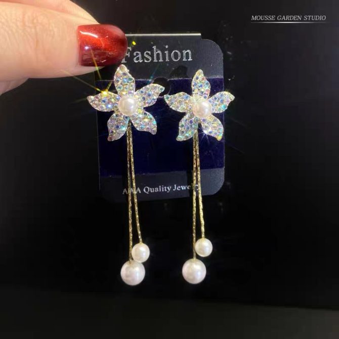 Decent Flower Earring -- FT-18 - Image 2