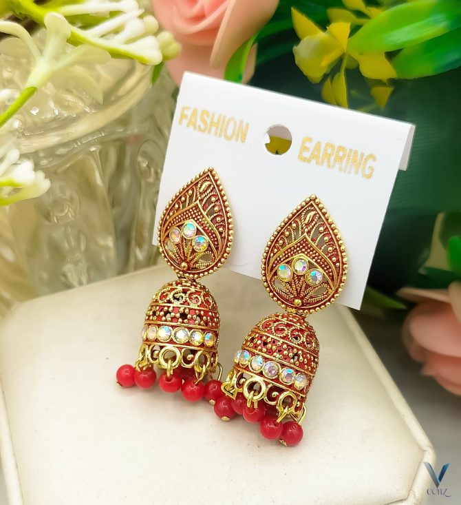 Ethnic Indian Jhumki -- FT- 52 - Image 5