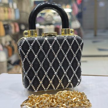 Luxe Stone Clutch -- TM - 06
